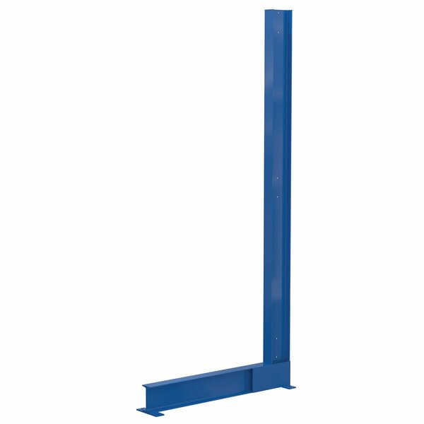 Vestil Blue Steel Single-Sided Racking 10"Wx20"Lx144"H 13300lb Capacity SAC-1212